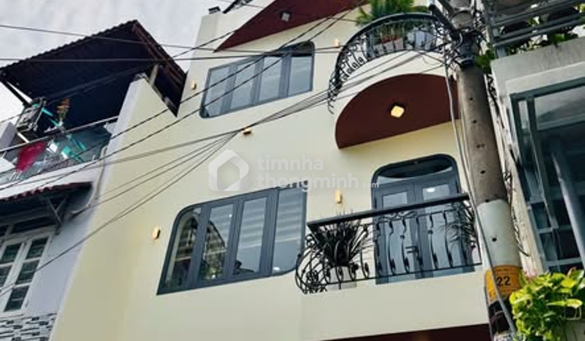 NHÀ ĐẸP NGANG 5M NGAY CV LÀNG HOA GÒ VẤP - Hình ảnh bất động sản 1/5