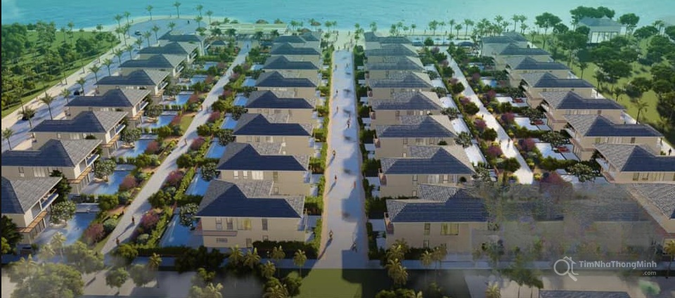 Phối cảnh tổng thể dự án Andochine Resort