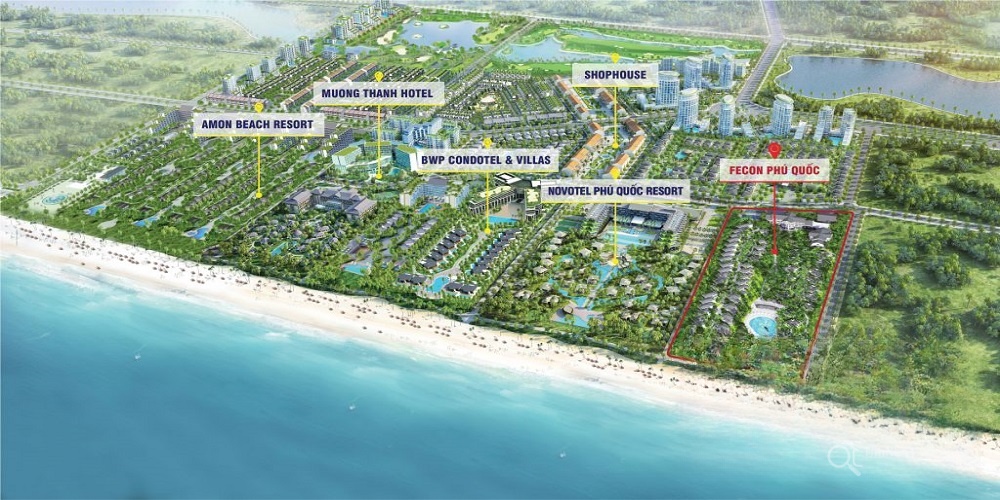 Vị trí dự án Andochine Resort