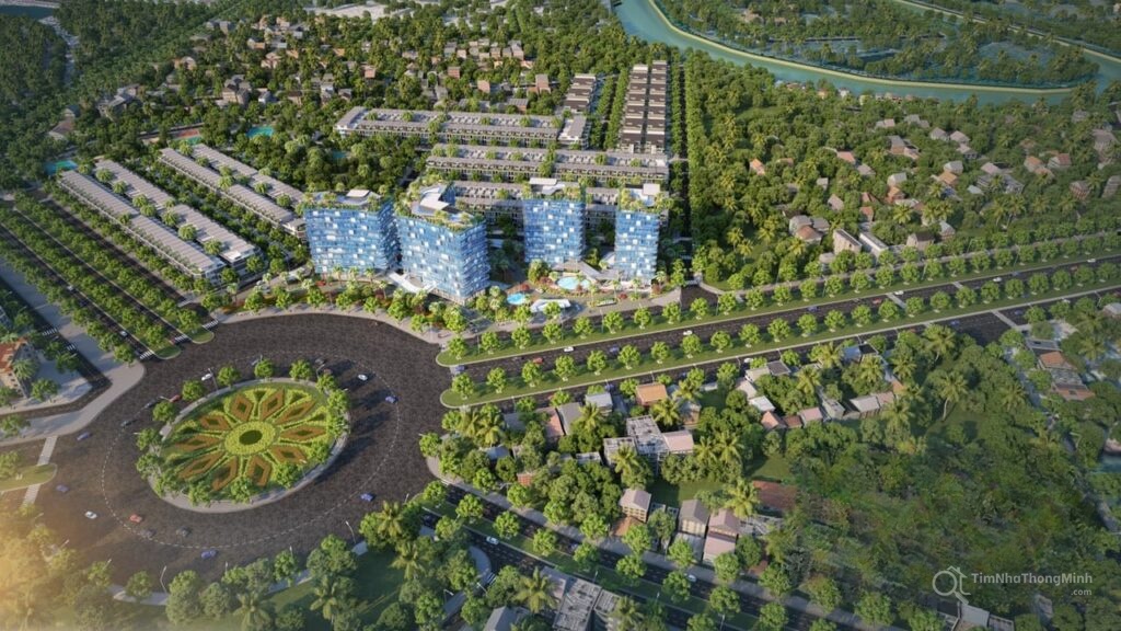 Phối cảnh tổng quan dự án ASC Móng Cái