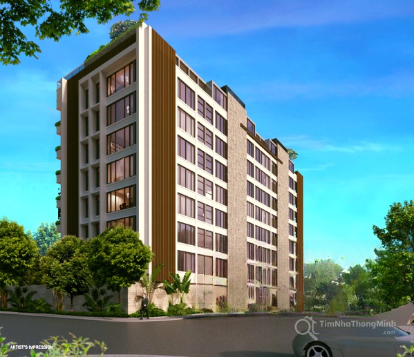 Phối cảnh tổng thể dự án The Albany