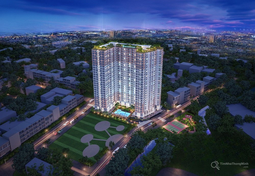 Phối cảnh tổng thể dự án Carillon 7