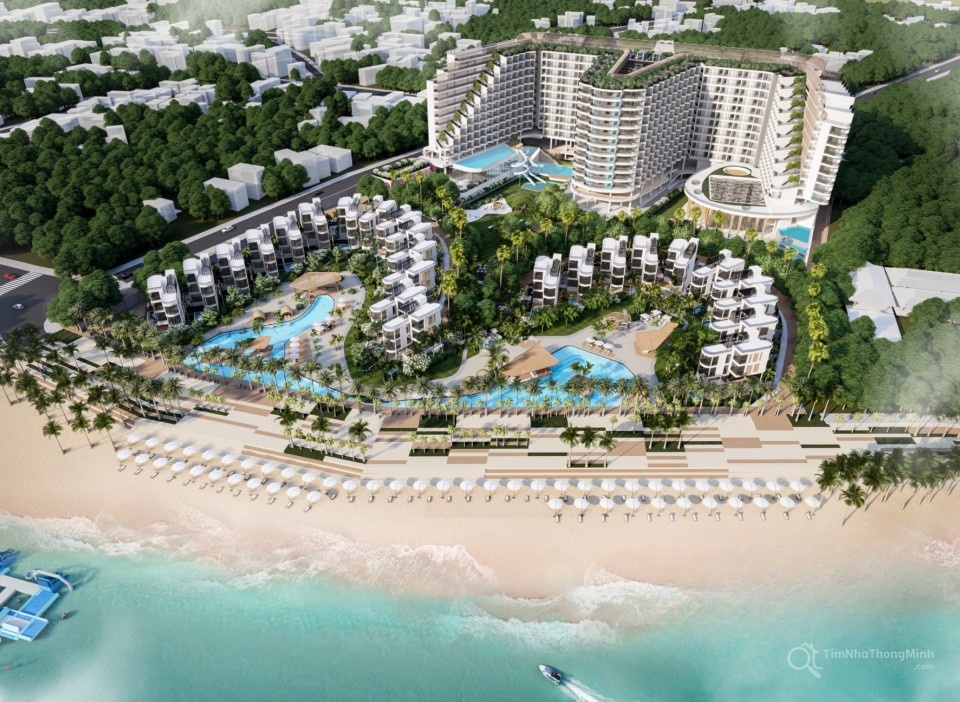 Phối cảnh tổng thể dự án Charm Resort Long Hải