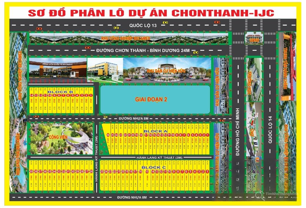 Chơn Thành IJC - Hình ảnh bất động sản 1/3