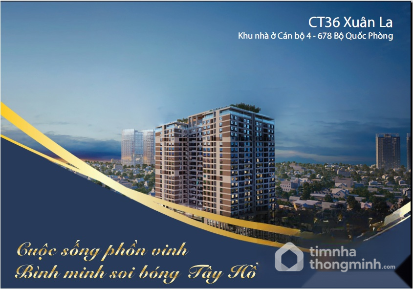 Chung cư CT36 Xuân La - Hình ảnh bất động sản 1/4