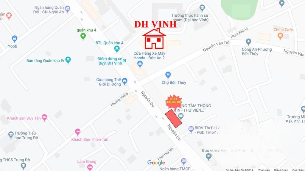 Vị trí dự án Chung cư HTX Trung Đô