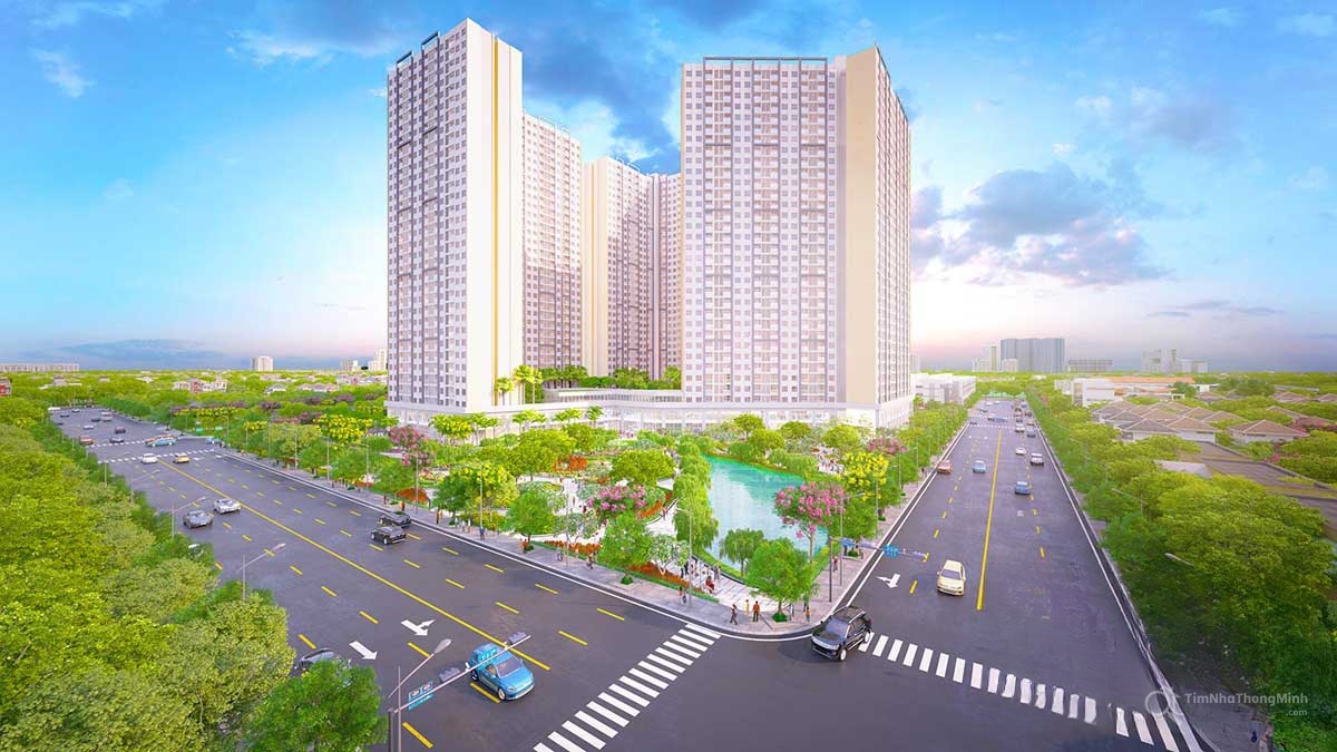Phối cảnh tổng thể dự án City Gate 4