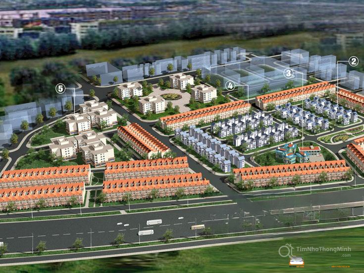 Phối cảnh dự án Dương Kinh New City tại Dương Kinh, Hải Phòng