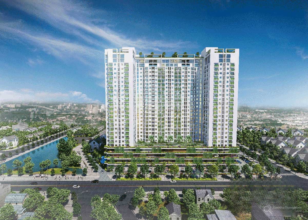 Phối cảnh dự án Ecolife Riverside Phối cảnh tổng thể dự án Ecolife Riverside