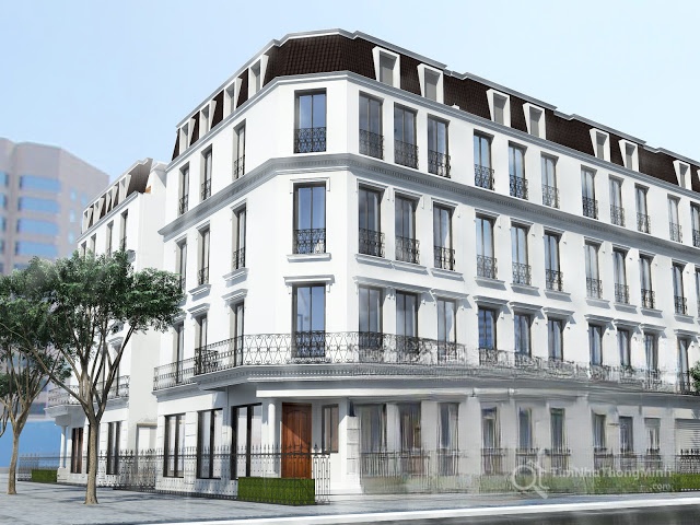 Phối cảnh dự án FLC Eco House Sài Đồng Long Biên