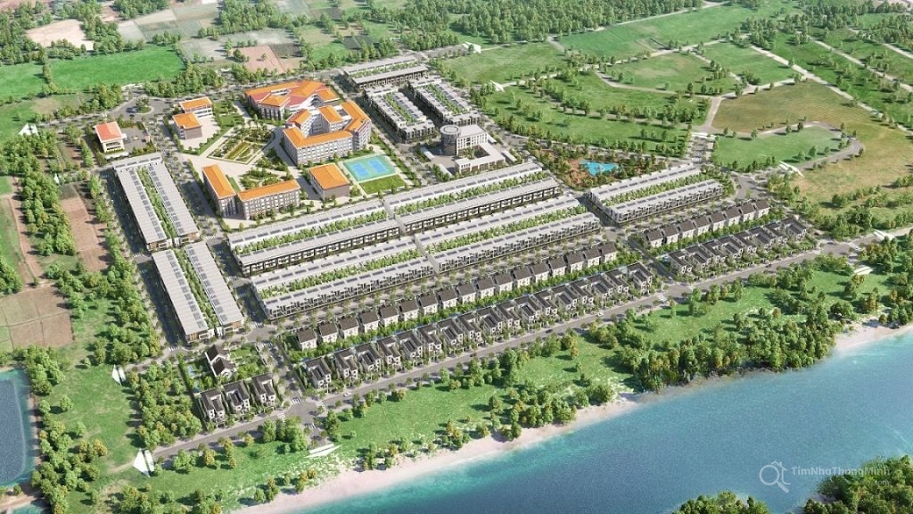 Phối cảnh tổng thể dự án Goldland Cồn Khương Phối cảnh tổng thể dự án Goldland Cồn Khương tại Ninh Kiều, Cần Thơ