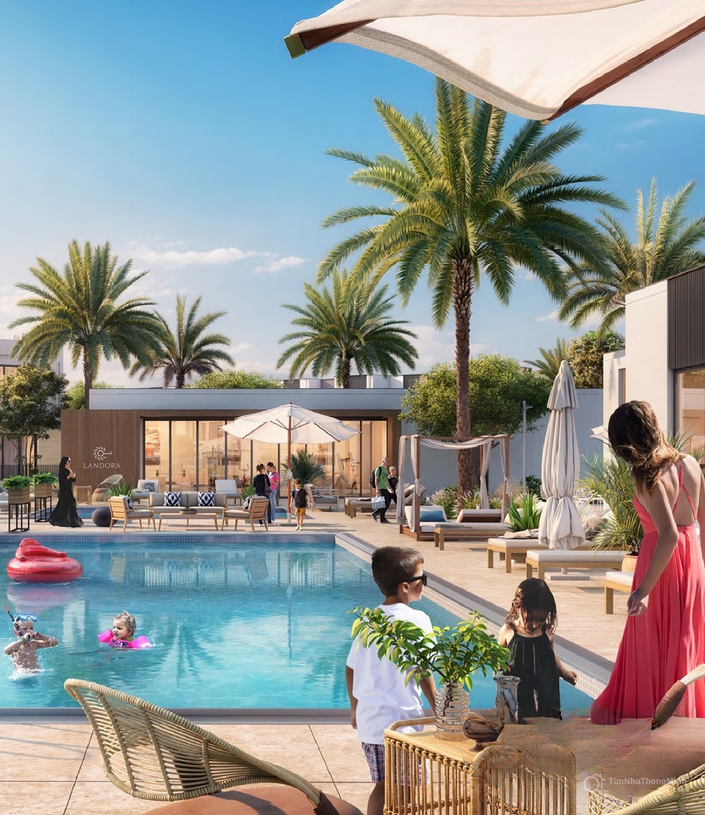 Phối cảnh Bể bơi tại Golf View Luxury Apartment