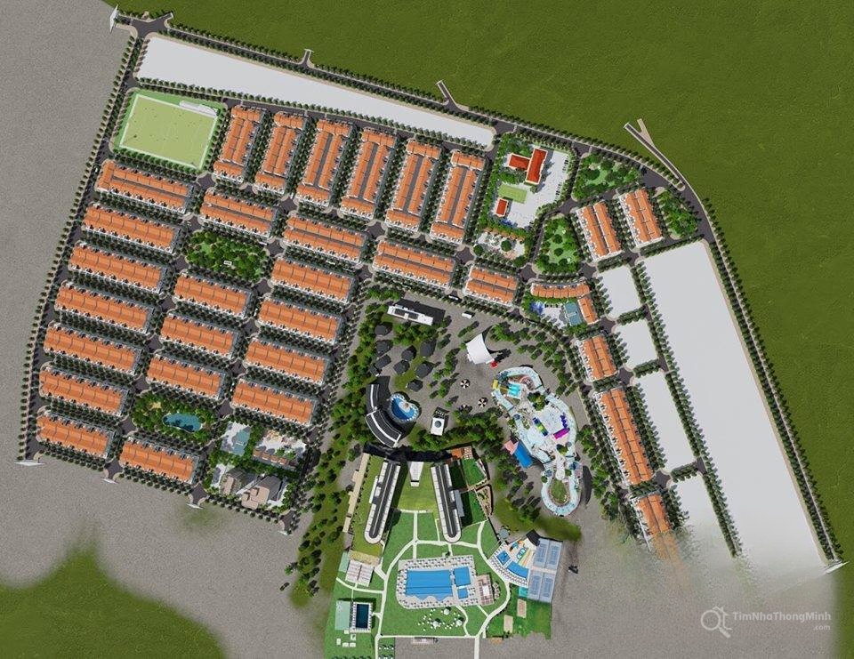 Phối cảnh tổng thể dự án Gosabe City