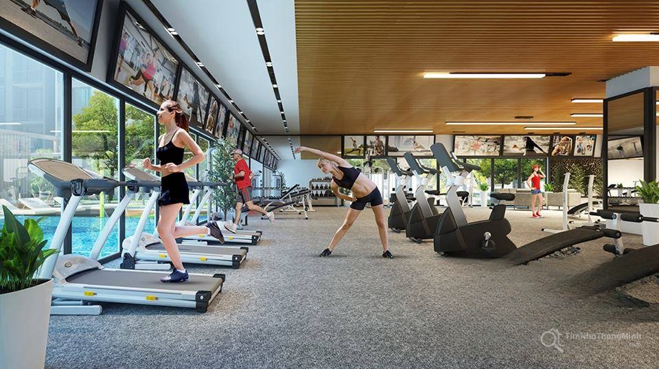 Phòng tập gym tại Green Building