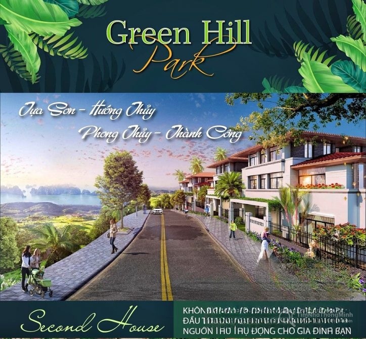 Phối cảnh dự án Green Hill Park tại Khánh Vĩnh, Khánh Hòa