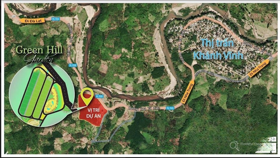 Vị trí dự án Green Hill Park trên bản đồ