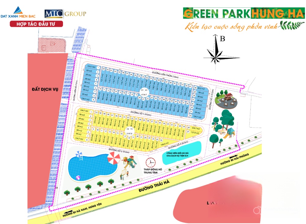 Green Park Hưng Hà - Hình ảnh bất động sản 1/2