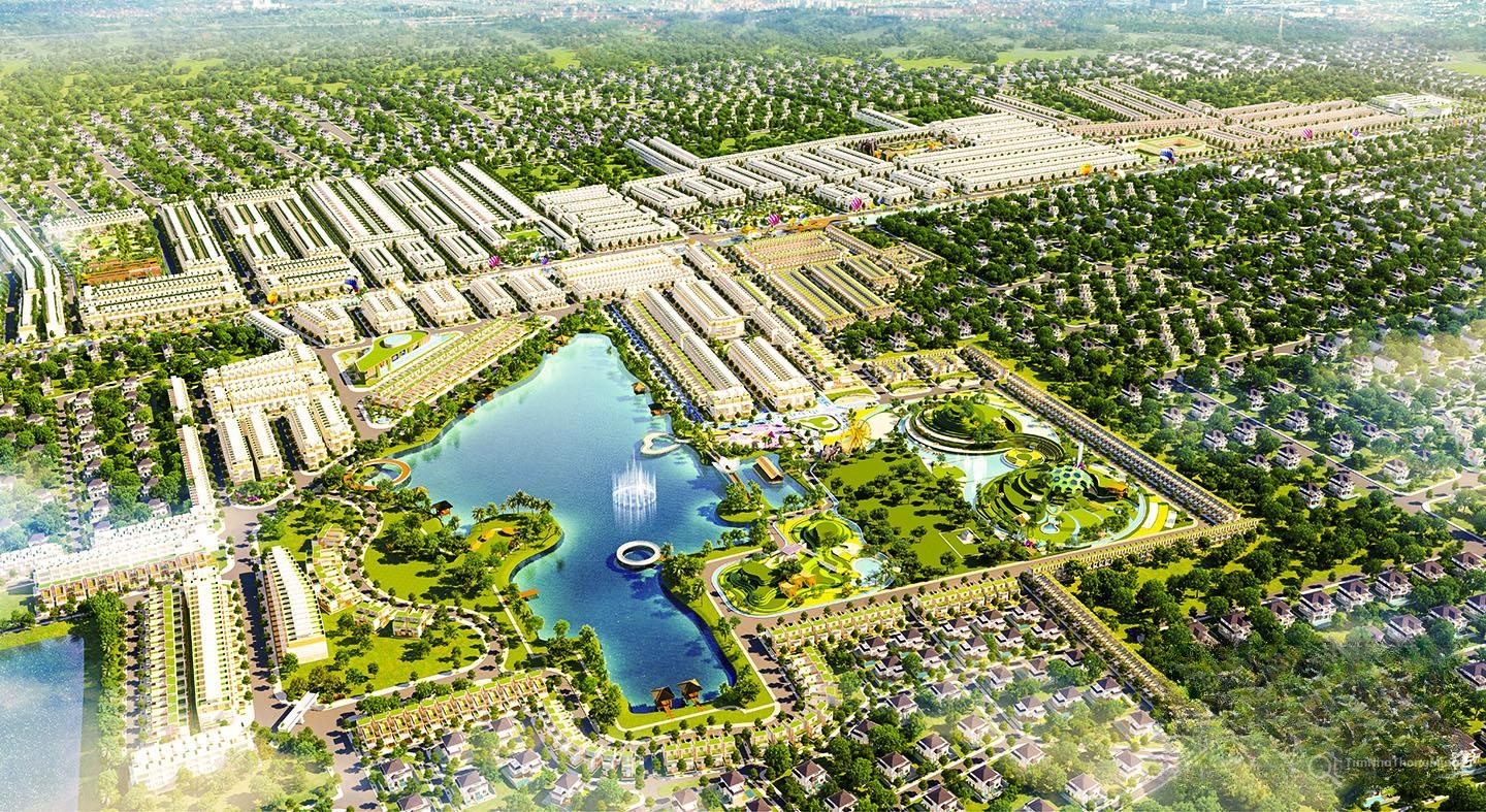 Hamilton Garden Phối cảnh tổng thể dự án Hamilton Garden