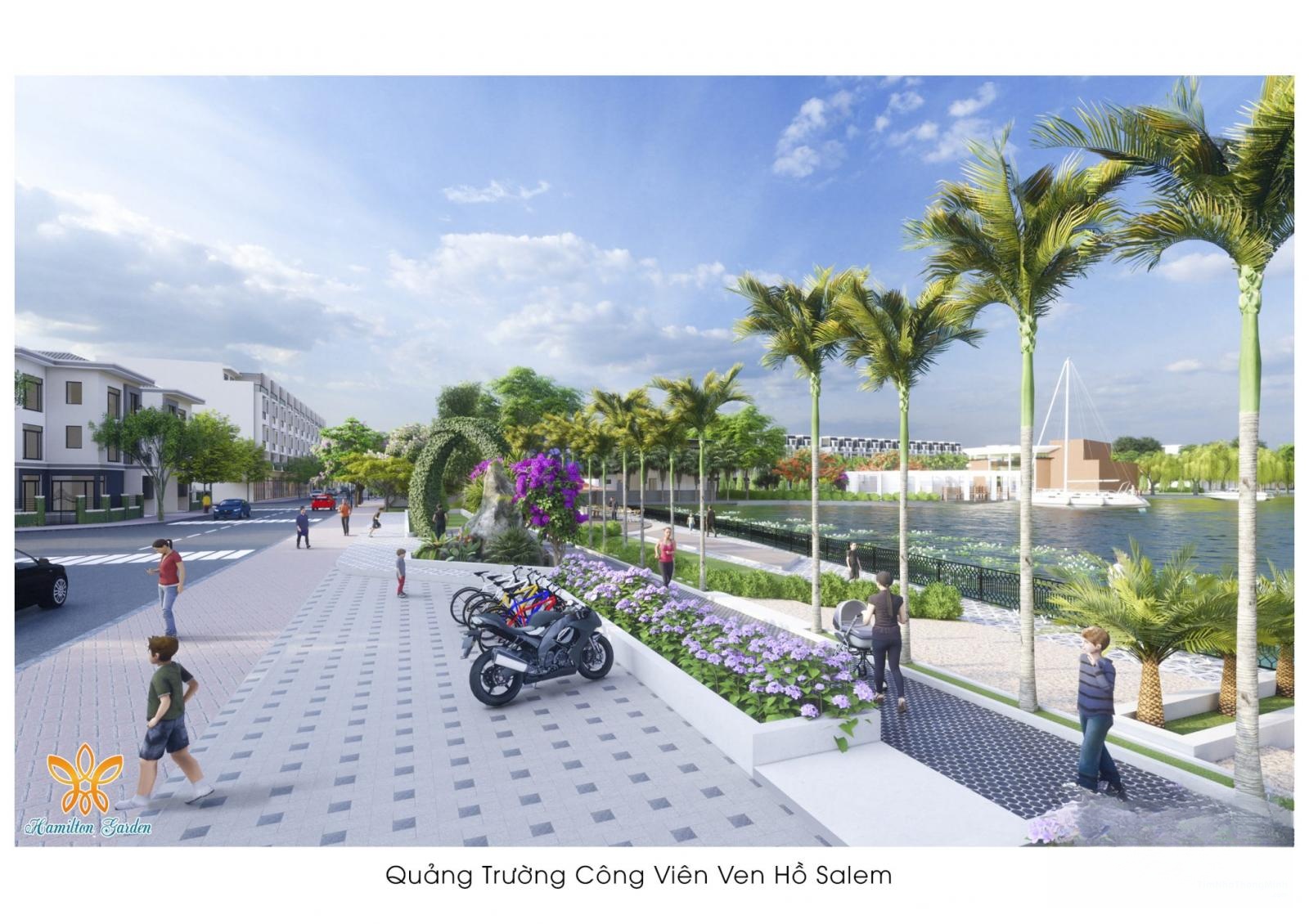 Quảng trường công viên ven hồ Quảng trường công viên ven hồ