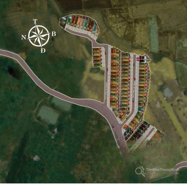 Sơ đồ quy hoạch dự án Harmony Town