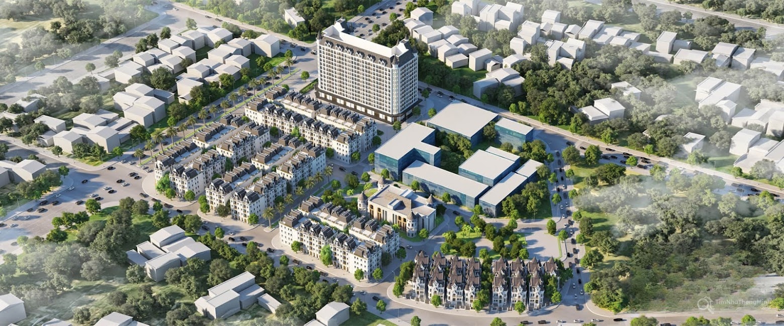 Phối cảnh tổng thể dự án Helianthus Center Red River