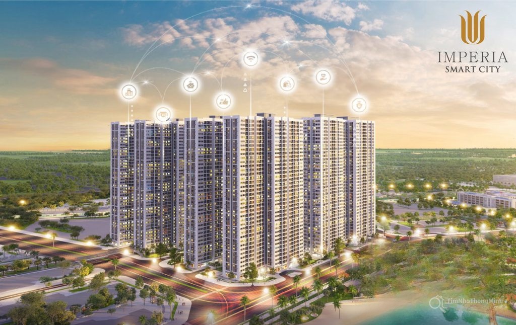 Phối cảnh tổng thể dự án Imperia Smart City