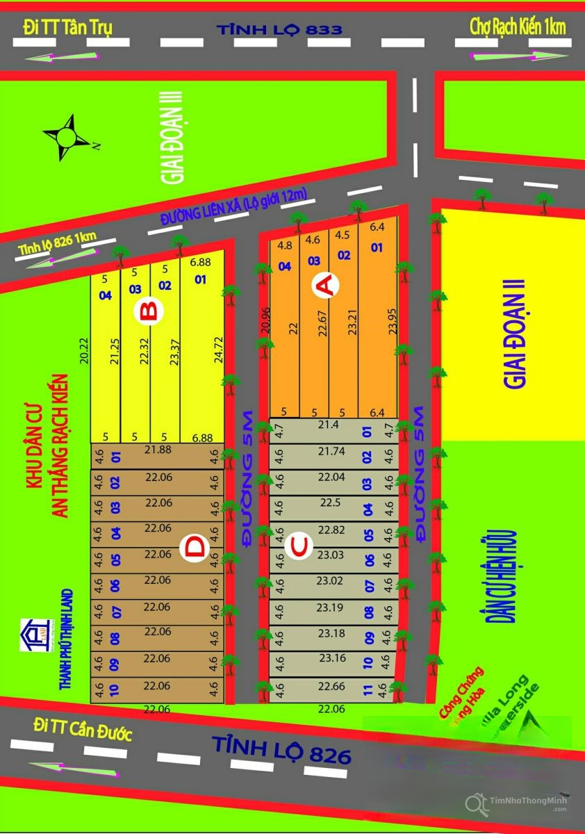 KDC Chợ Rạch Kiến - Hình ảnh bất động sản 1/2