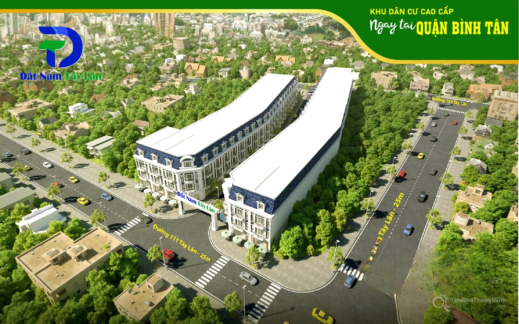 KDC Đất Nam Tây Lân - Hình ảnh bất động sản 1/7