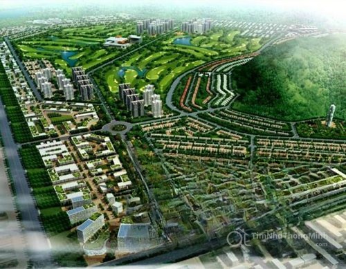 Phối cảnh tổng thể dự án Khu dân cư Sonadezi Hữu Phước