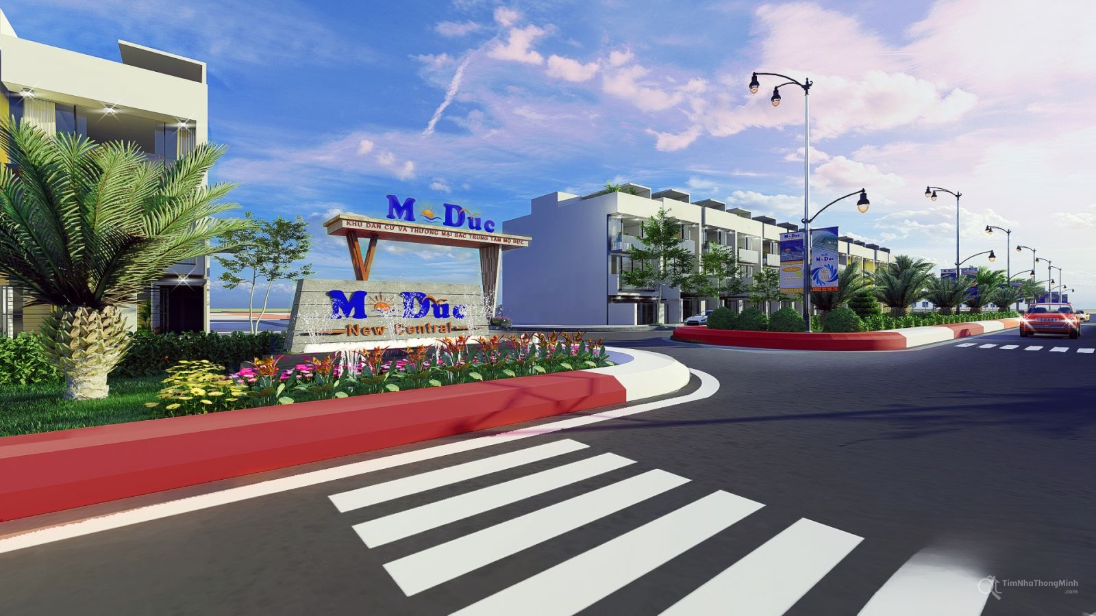 KDC và thương mại dịch vụ Bắc trung tâm Mộ Đức - Hình ảnh bất động sản 1/3