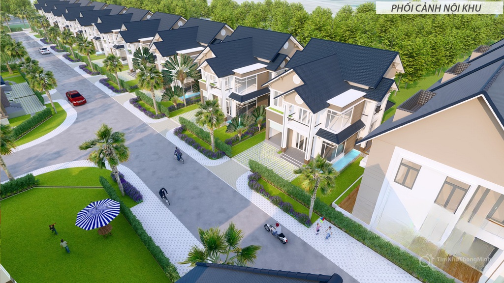Phối cảnh nội khu dự án Phối cảnh nội khu dự án Golden Queen