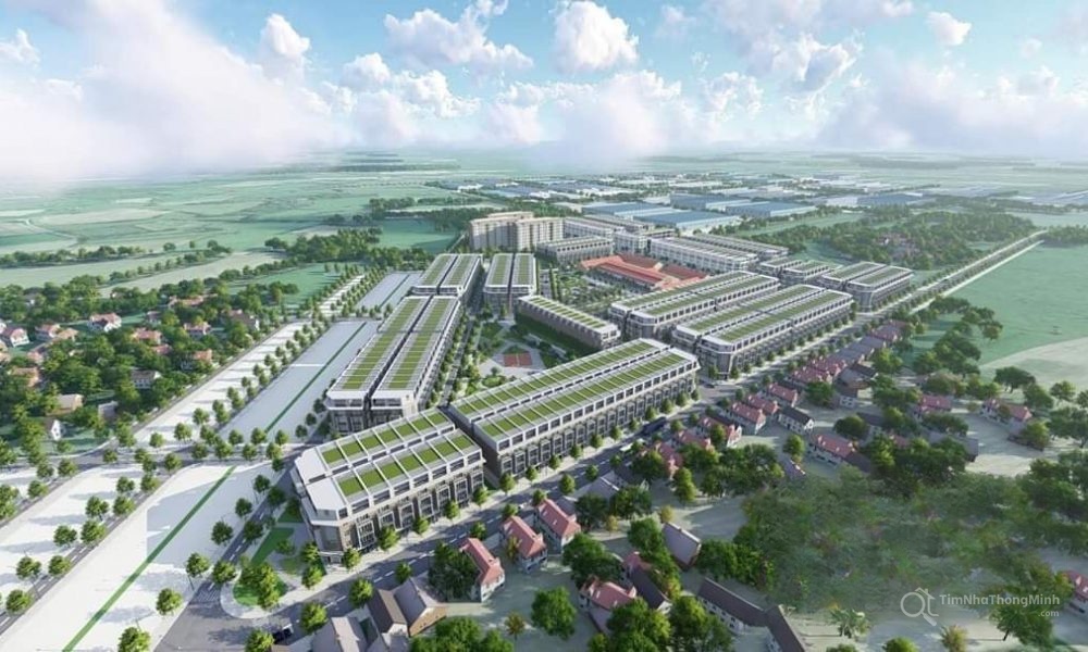 Phối cảnh tổng thể dự án Khu dân cư Lương Điền Cẩm Điền