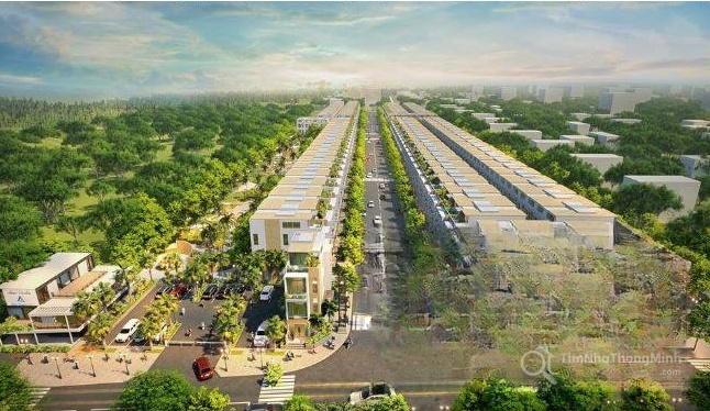 Phối cảnh tổng thể dự án Khu dân cư Garden House Bình Thuận