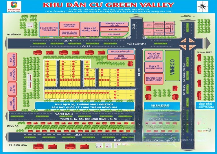 Khu dân cư Green Valley - Hình ảnh bất động sản 1/2