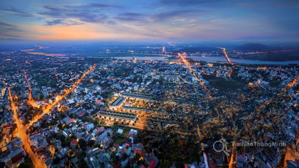Phối cảnh dự án Khu dân cư Phát Đạt Bàu Cả tại Quảng Ngãi