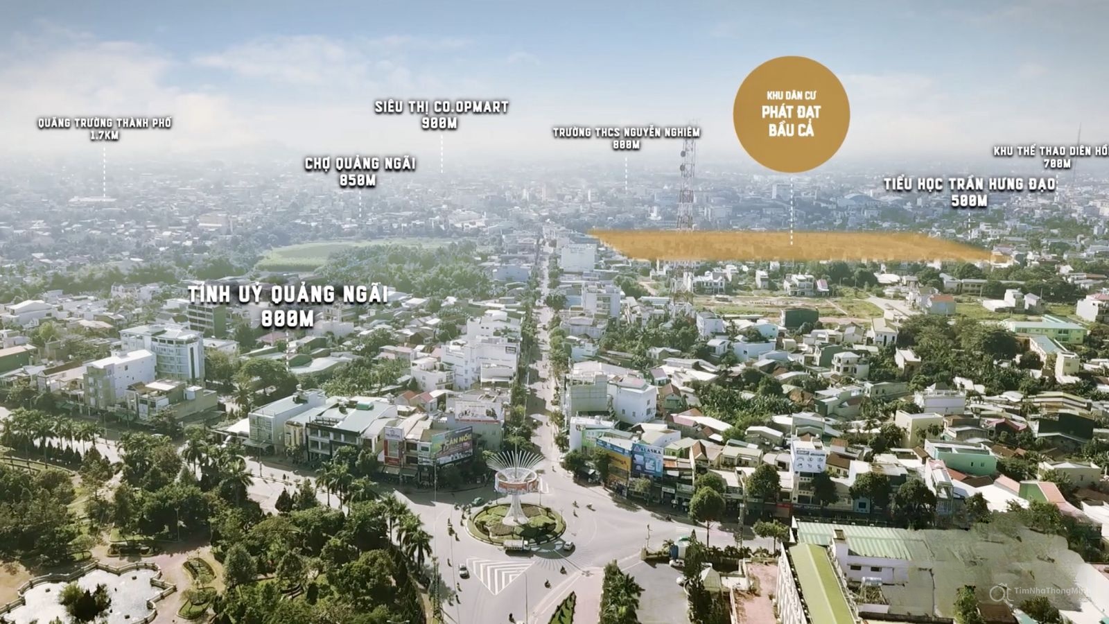 HÌnh ảnh mô tả Liên kết vùng KDC Phát Đạt Bàu Cả