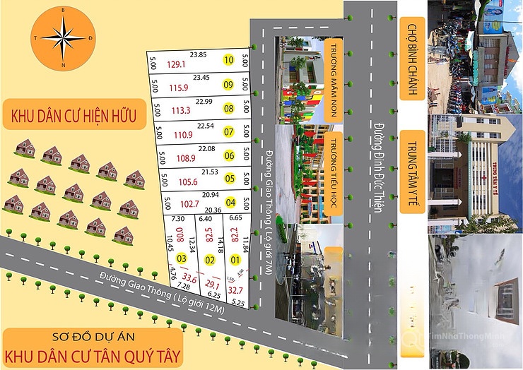 Khu dân cư Tân Quý Tây - Hình ảnh bất động sản 1/2