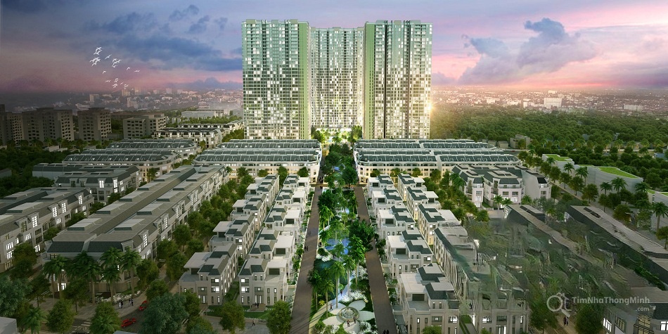 Phối cảnh dự án Villa Garden với 45 nền nhà vườn, biệt thự Phối cảnh dự án Villa Garden tại Biên Hoà, Đồng Nai