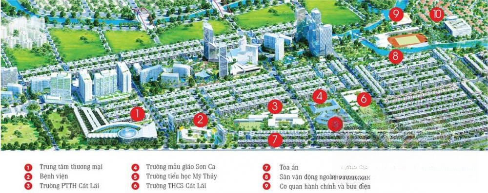 Khu đô thị Cát Lái - Hình ảnh bất động sản 1/4