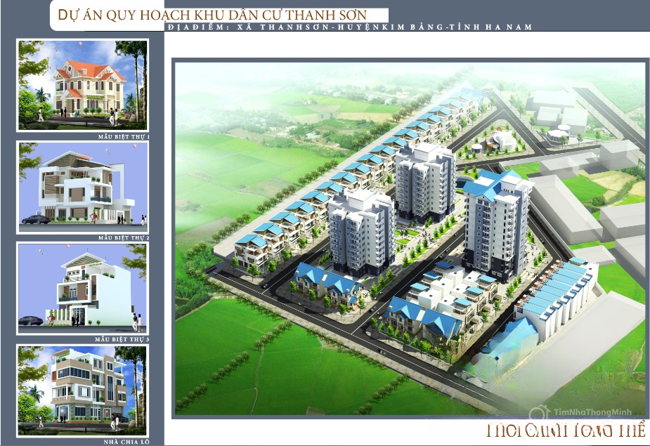 Khu đô thị Thanh Sơn - Hình ảnh bất động sản 1/2