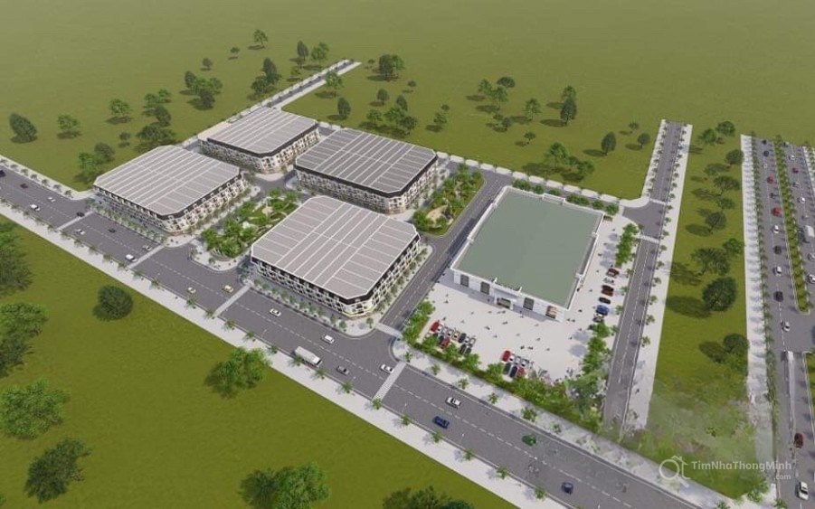 Phối cảnh tổng thể dự án Khu đô thị Thiên Lộc Complex Phối cảnh Khu đô thị Thiên Lộc Complex