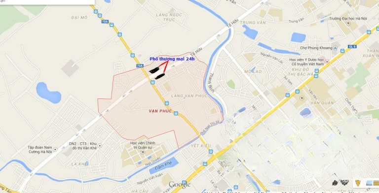 Khu mua sắm thương mại 24h