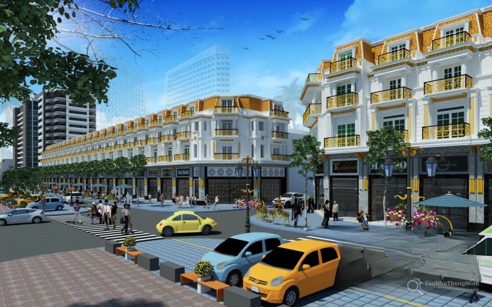 Khu đô thị nhà phố thương mại 24h