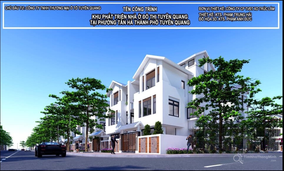 Khu phát triển nhà ở đô thị Tuyên Quang - Hình ảnh bất động sản 1/4