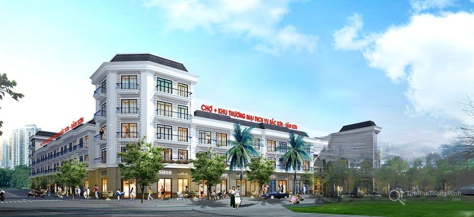 Khu thương mại Bắc Sơn Market - Hình ảnh bất động sản 1/8