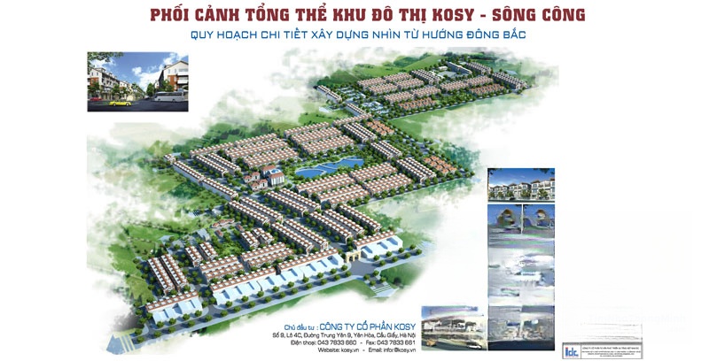 Kosy Sông Công - Hình ảnh bất động sản 1/5