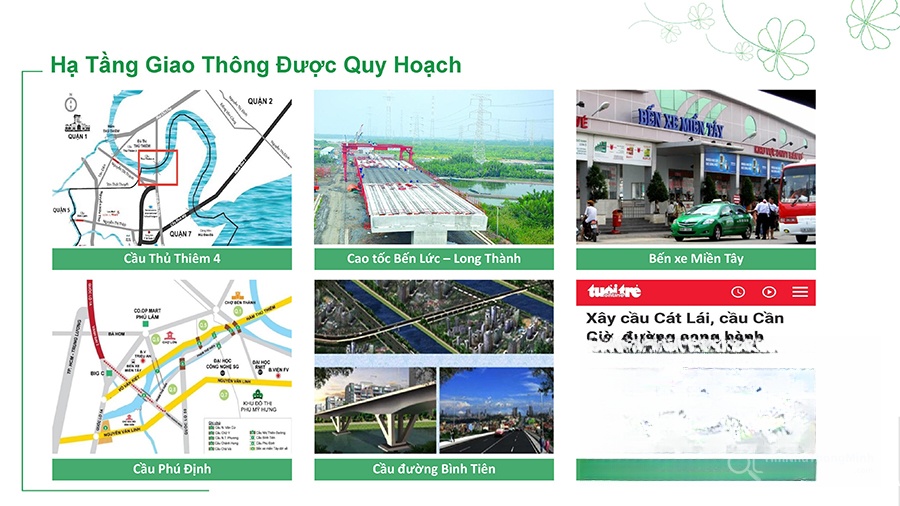 Hạ tầng giao thông được quy hoạch xung quanh Lovera Park hạ tầng xung quanh Lovera Park