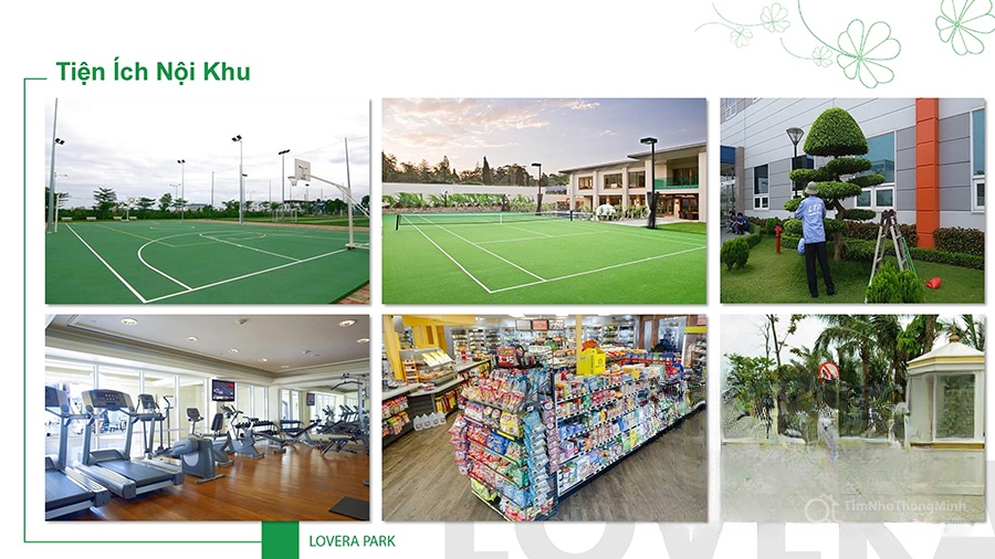 Các tiện ích tại nhà phố Lovera Park nhà phố Lovera Park