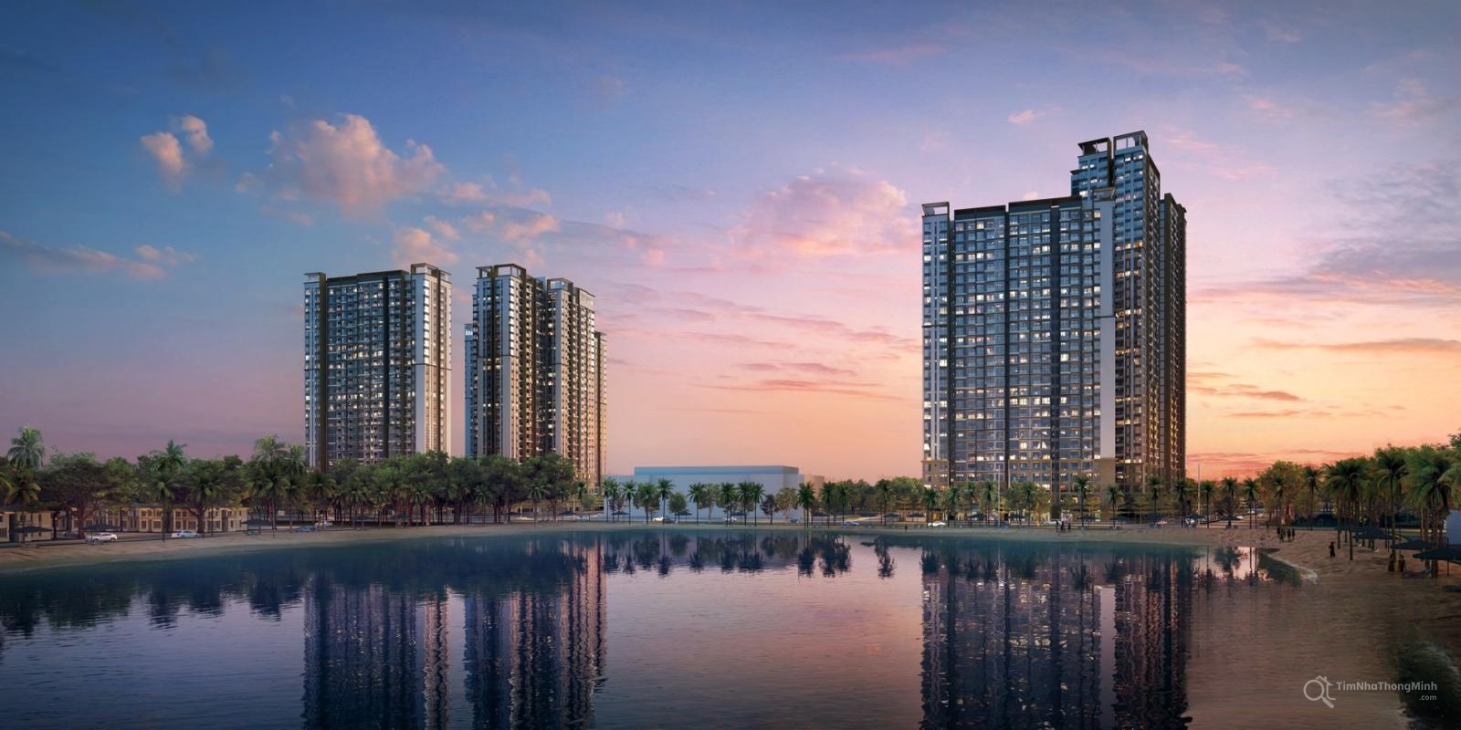 Phối cảnh tổng thể dự án Masteri Water Front