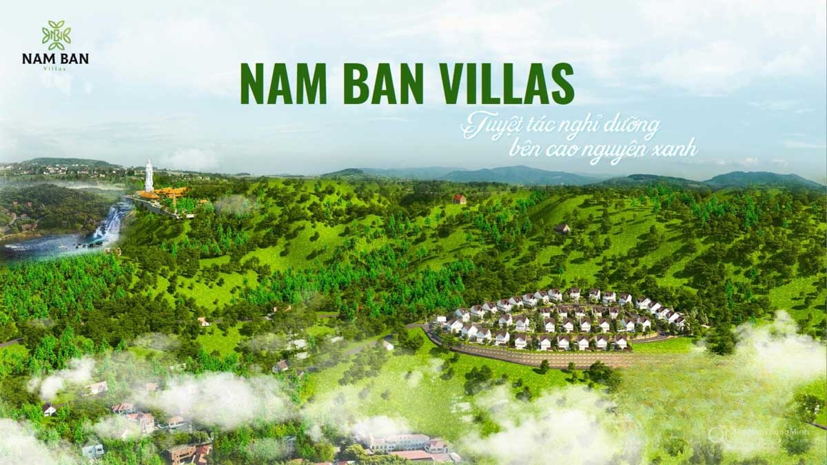 Phối cảnh tổng thể dự án Nam Ban Villas